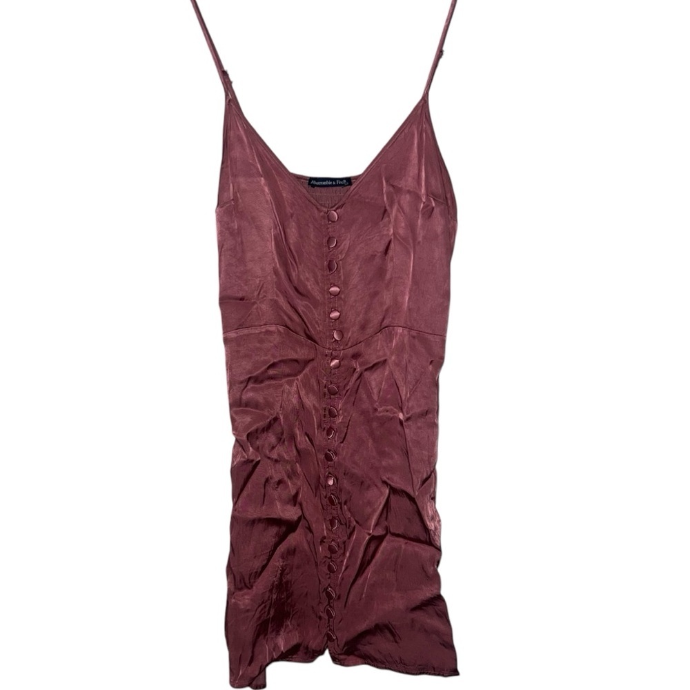 Abercrombie And Fitch Viscose Button Front Mini D… - image 2
